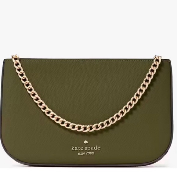 BRAND NWT Kate Spade Madison Lilly Pochette ✨ Saffiano Leather - Picture 2 of 13